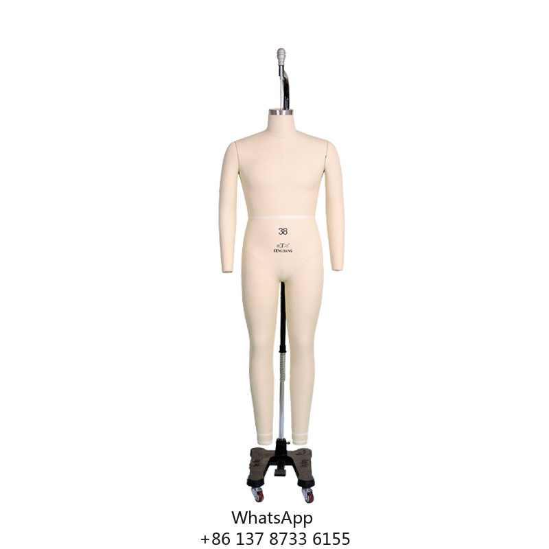 Dress Form Mannequin - 남성용 유리섬유 조절식 전신 드레스폼 재봉