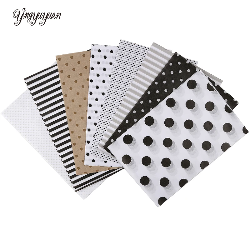 Pattern Tissue Paper - 다채로운 티슈 페이퍼 포장 공예 종이