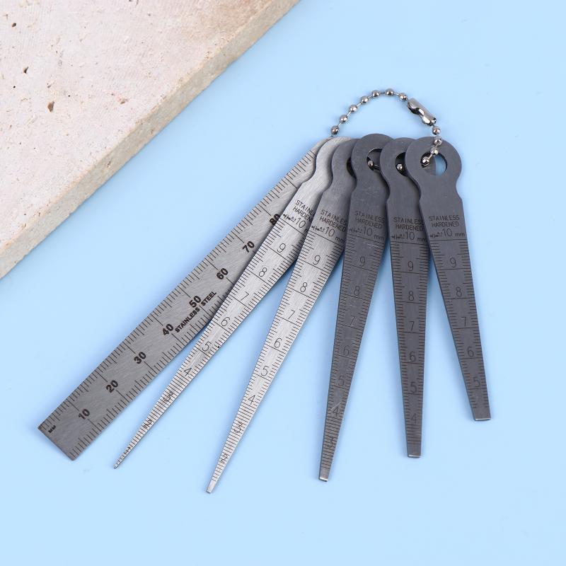 Seam Gauge Metal - 6종 페이러 게이지, 테이퍼 게이지, 스테인리스