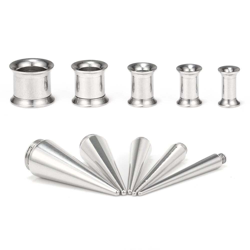 Seam Gauge Metal - 남녀공용 교체 가능한 테이퍼 플러그 피어싱