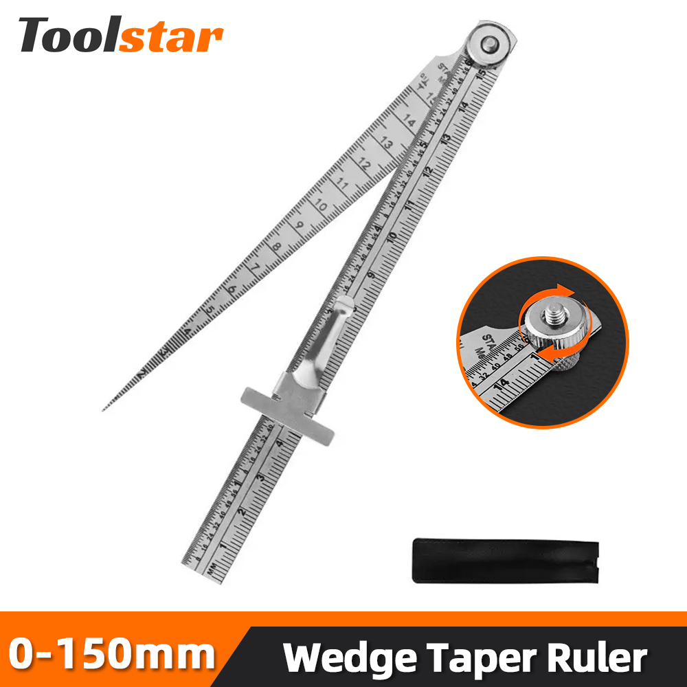 Seam Gauge Metal - 툴스타 웨지 테이퍼 룰러 스테인리스 스틸