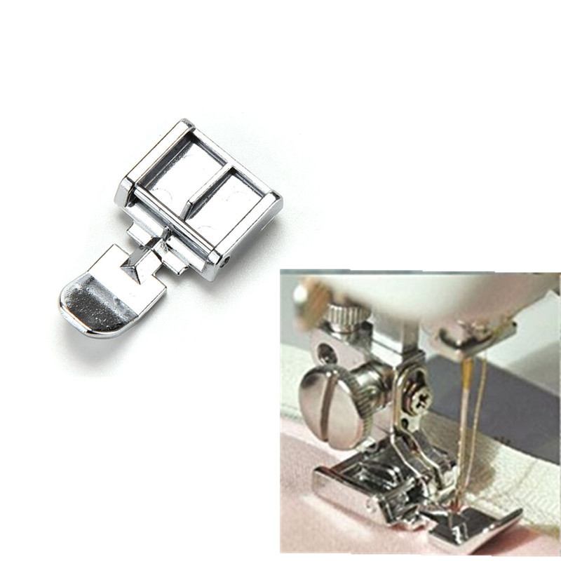 Zipper Foot Presser - 단면 금속 지퍼 노루발 발 1