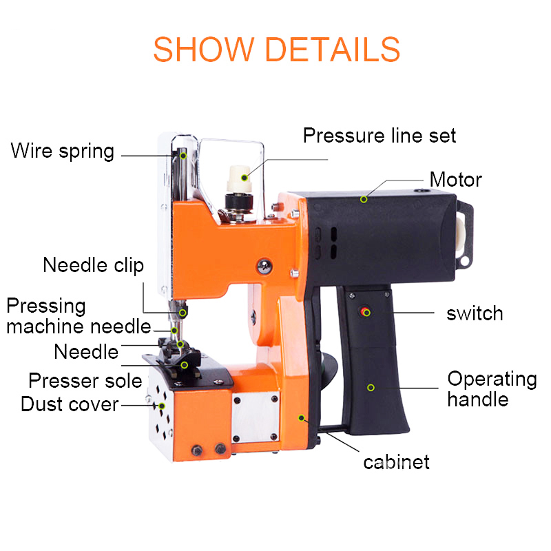 휴대용 전기 재봉틀 가정용 다기능 공예 홈 섬유 산업  - Sewing Machine In Textile Industry 리뷰 및 가격