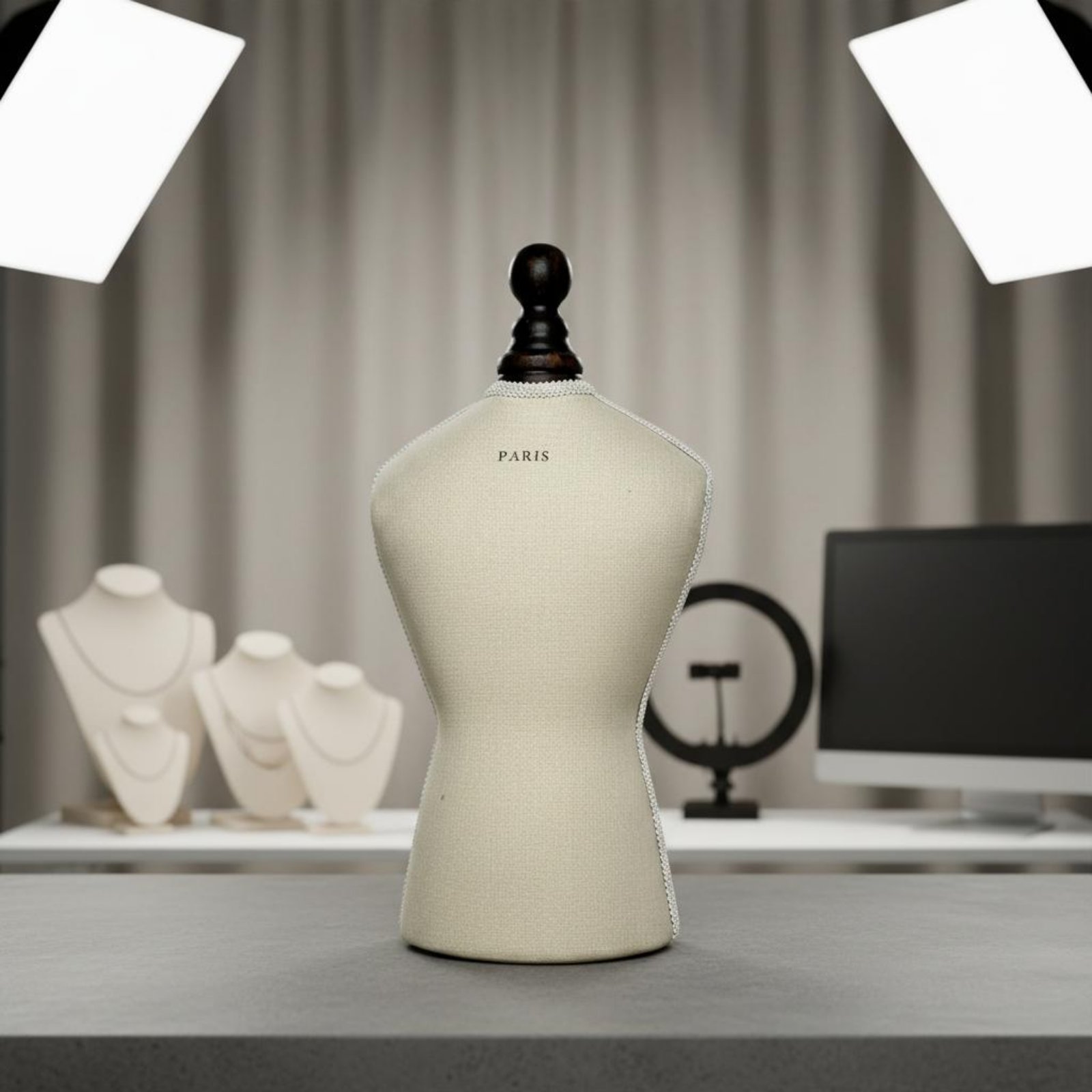 목걸이 진열대 탁상용 버스트 목걸이 디스플레이 마네킹  - Dress Form Mannequin 리뷰 및 가격