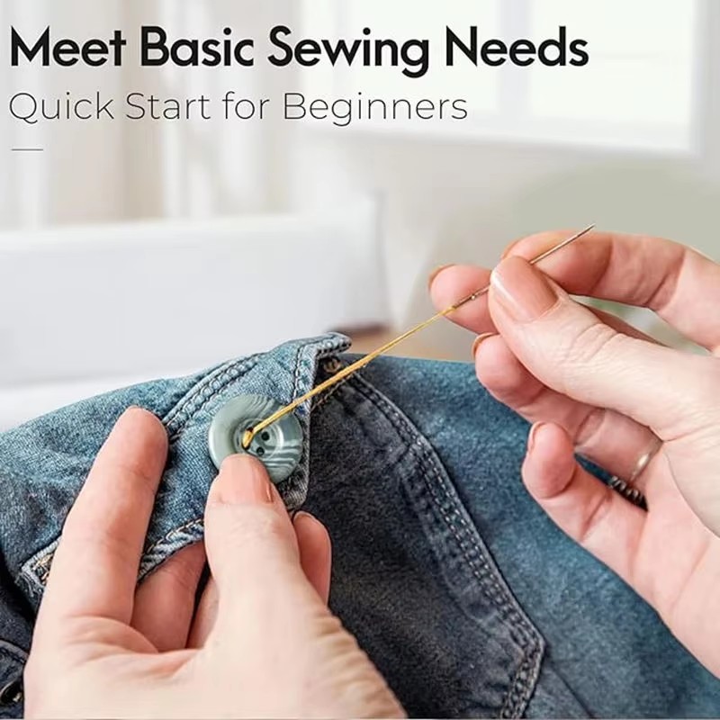 14색 실과 바늘, 액세서리가 포함된 소형 수선용 재봉 - Sewing Thread Production 리뷰 및 가격