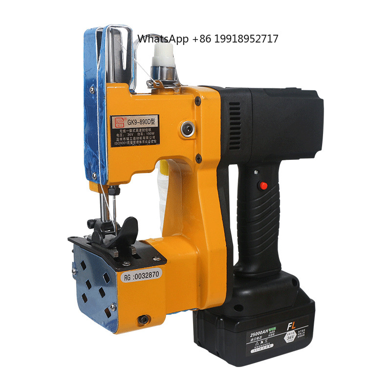직조 가방 밀봉 기계, 890D 휴대용 충전식 리튬 배 - Sewing Machine In Textile Industry 리뷰 및 가격