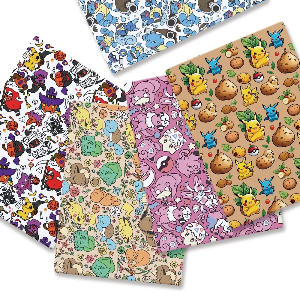 포켓몬 만화 Fabric140*50cm 수제 봉제 패치 - Sewing Production 리뷰 및 가격