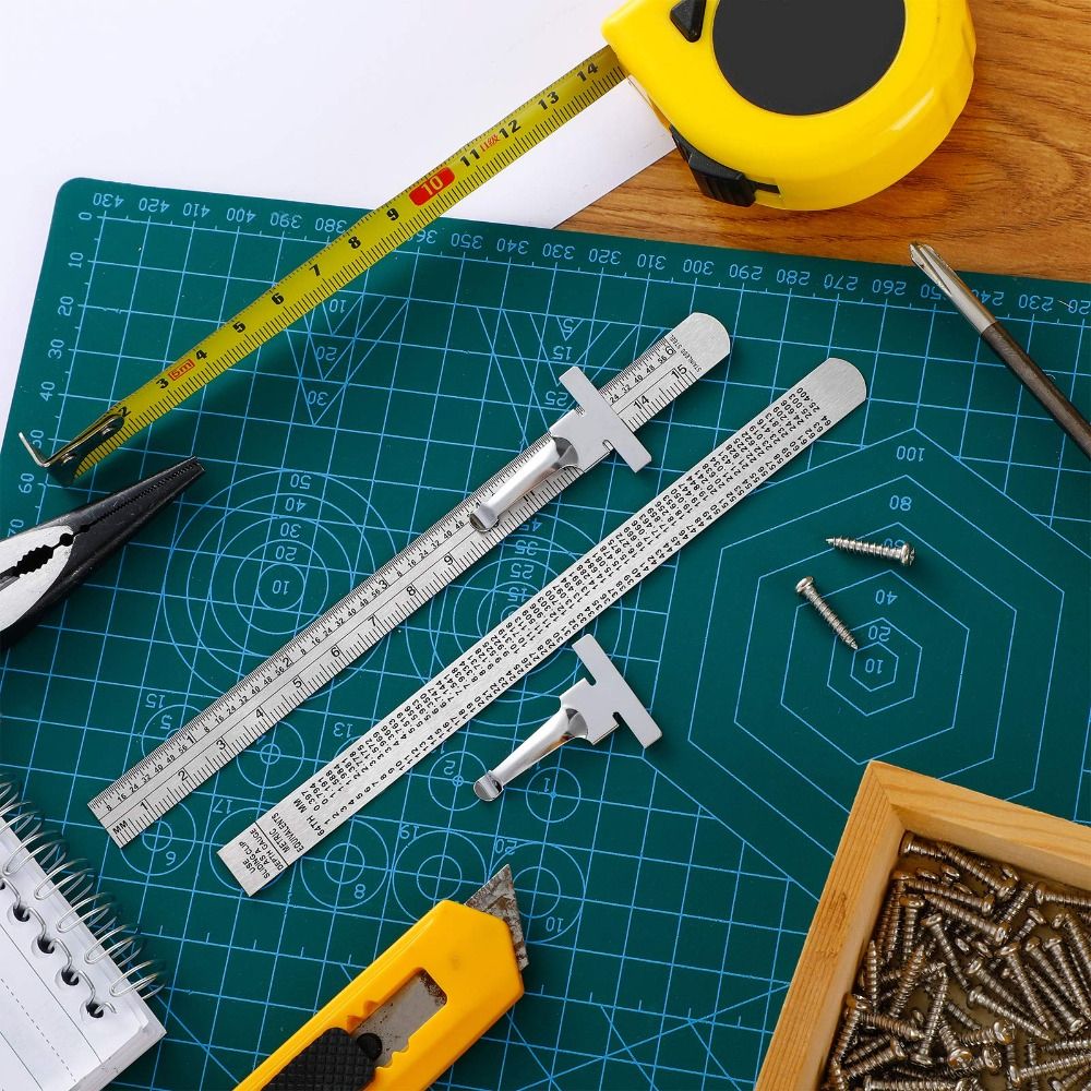 분리형 클립 스테인레스 스틸 자 정확한 눈금 정밀 측정 - Seam Gauge Metal 리뷰 및 가격