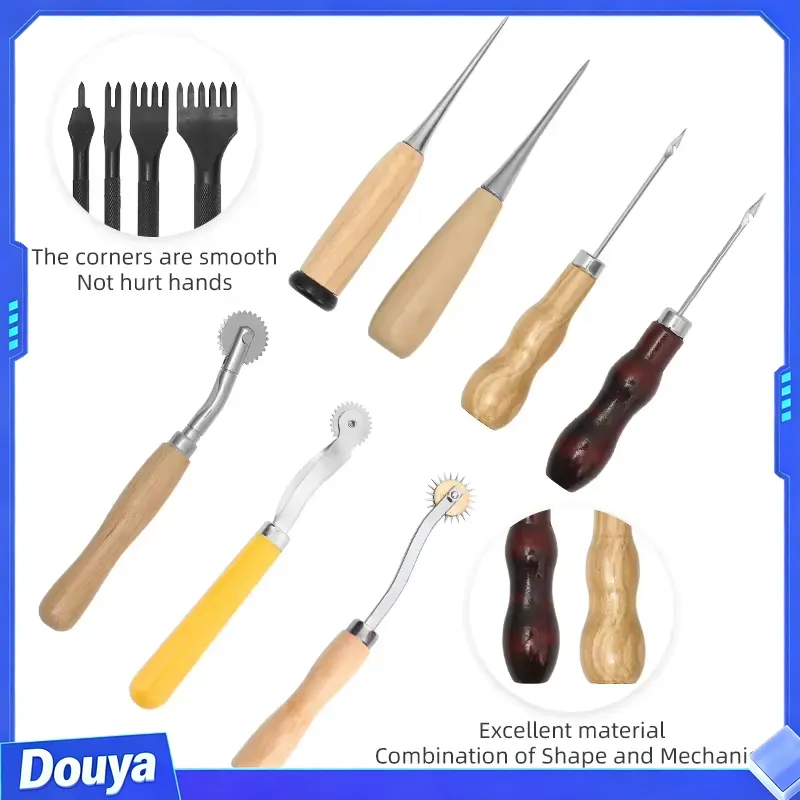 JP 핸드 스티칭 조각용 콤비네이션 실, 송곳, 골무, - Sewing Thread Production 리뷰 및 가격