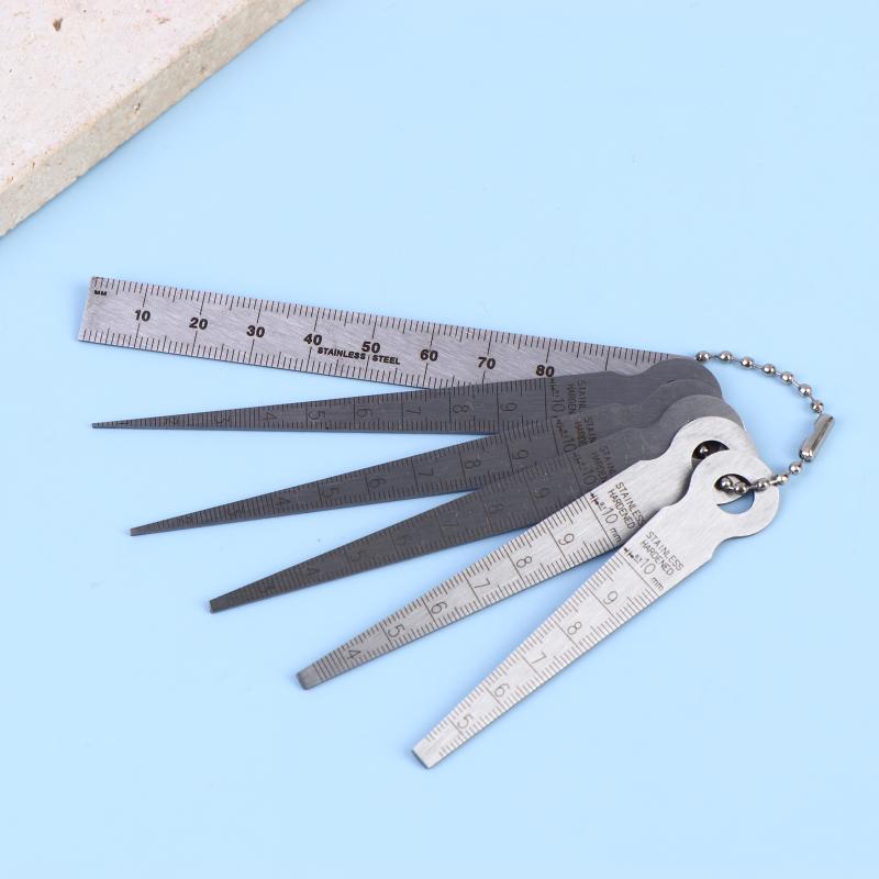6종 페이러 게이지, 테이퍼 게이지, 스테인리스 스틸  - Seam Gauge Metal 리뷰 및 가격