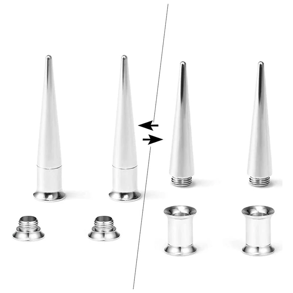 남녀공용 교체 가능한 테이퍼 플러그 피어싱 이어 터널  - Seam Gauge Metal 리뷰 및 가격