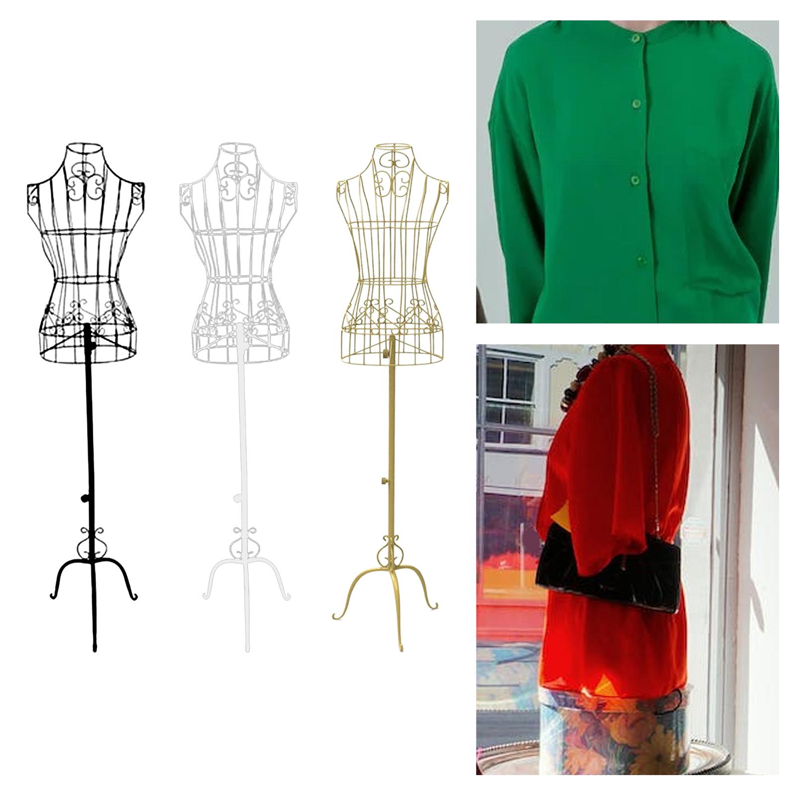 여성 마네킹 철제 바디 스탠드 조절 가능한 디스플레이  - Dress Form Mannequin 리뷰 및 가격