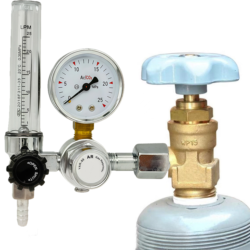 2025 새로운 0-25Mpa 아르곤 조절기 CO2 M - Seam Gauge Metal 리뷰 및 가격