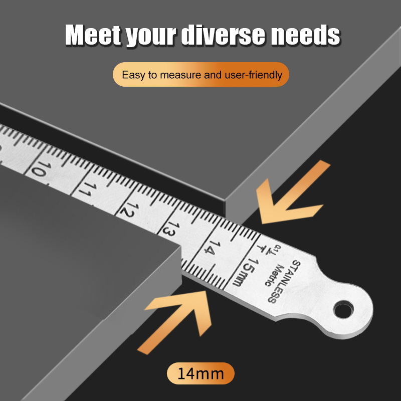 1-15mm 스테인레스 스틸 테이퍼 게이지 필러 내경  - Seam Gauge Metal 리뷰 및 가격
