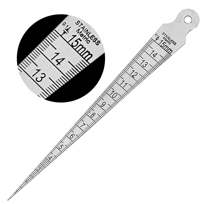 툴스타 웨지 테이퍼 룰러 스테인리스 스틸 0-150mm - Seam Gauge Metal 리뷰 및 가격