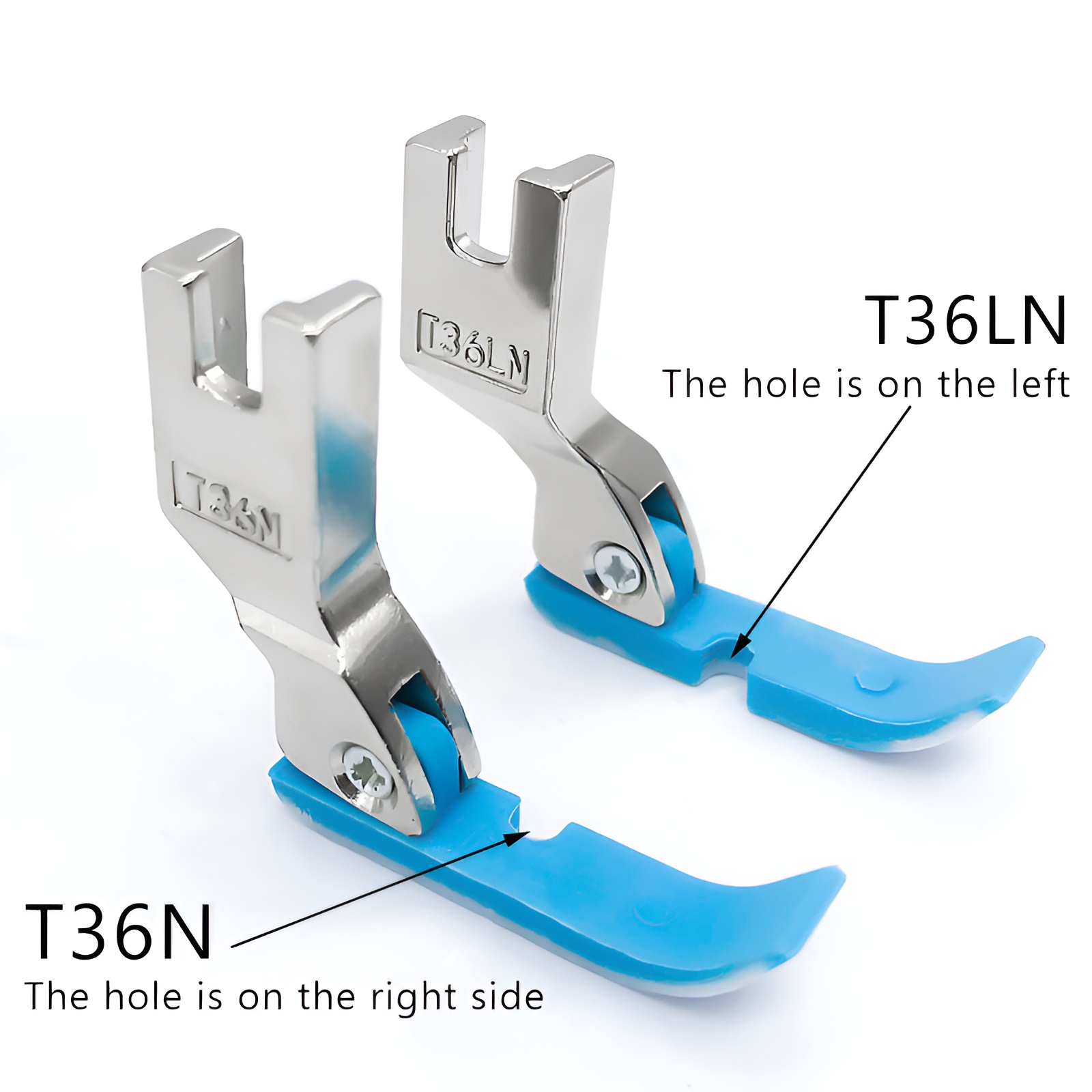 2pcs 왼쪽 및 오른쪽 노루발 P36NP36LN 플라 - Zipper Foot Presser 리뷰 및 가격