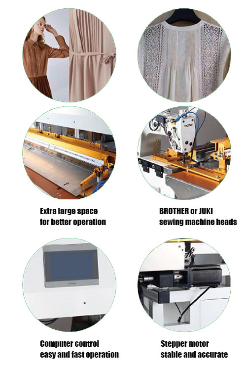ST 3000-1400 헤비듀티 재봉틀 가격 자동 핀턱 - Sewing Industry 리뷰 및 가격