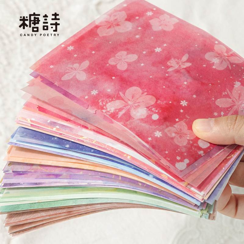 20개/세트 빈티지 컬러풀 옴브레 장식용 종이, 핸드메 - Pattern Tissue Paper 리뷰 및 가격