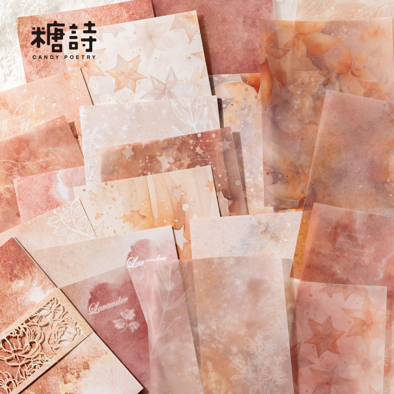 20개/세트 빈티지 컬러풀 옴브레 장식용 종이, 핸드메 - Pattern Tissue Paper 리뷰 및 가격
