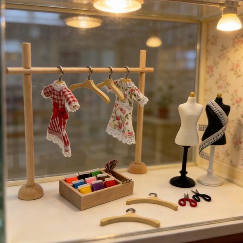 핫세일-1세트 1/12 스케일 인형의 집 미니어처 드레 - Dress Form Mannequin 리뷰 및 가격