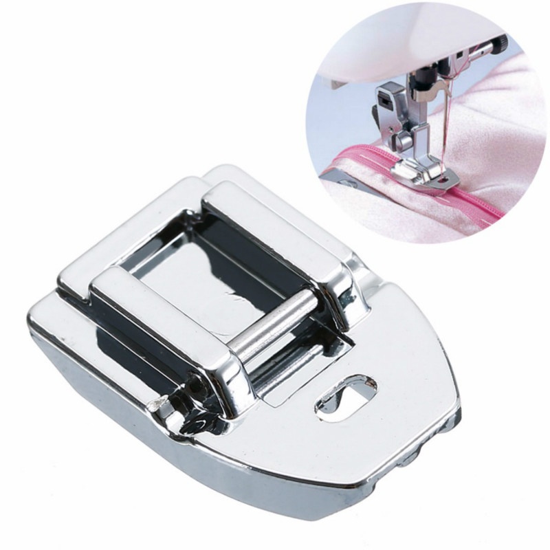 브라더, 싱어, 자노메 재봉틀 부품용 1개 투명 숨김형 - Zipper Foot Presser 리뷰 및 가격