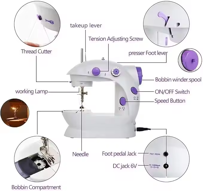 미니 전기 가정용 재봉틀 공장 가격 산업용 락스티치 가 - Textile Sewing Factory 리뷰 및 가격