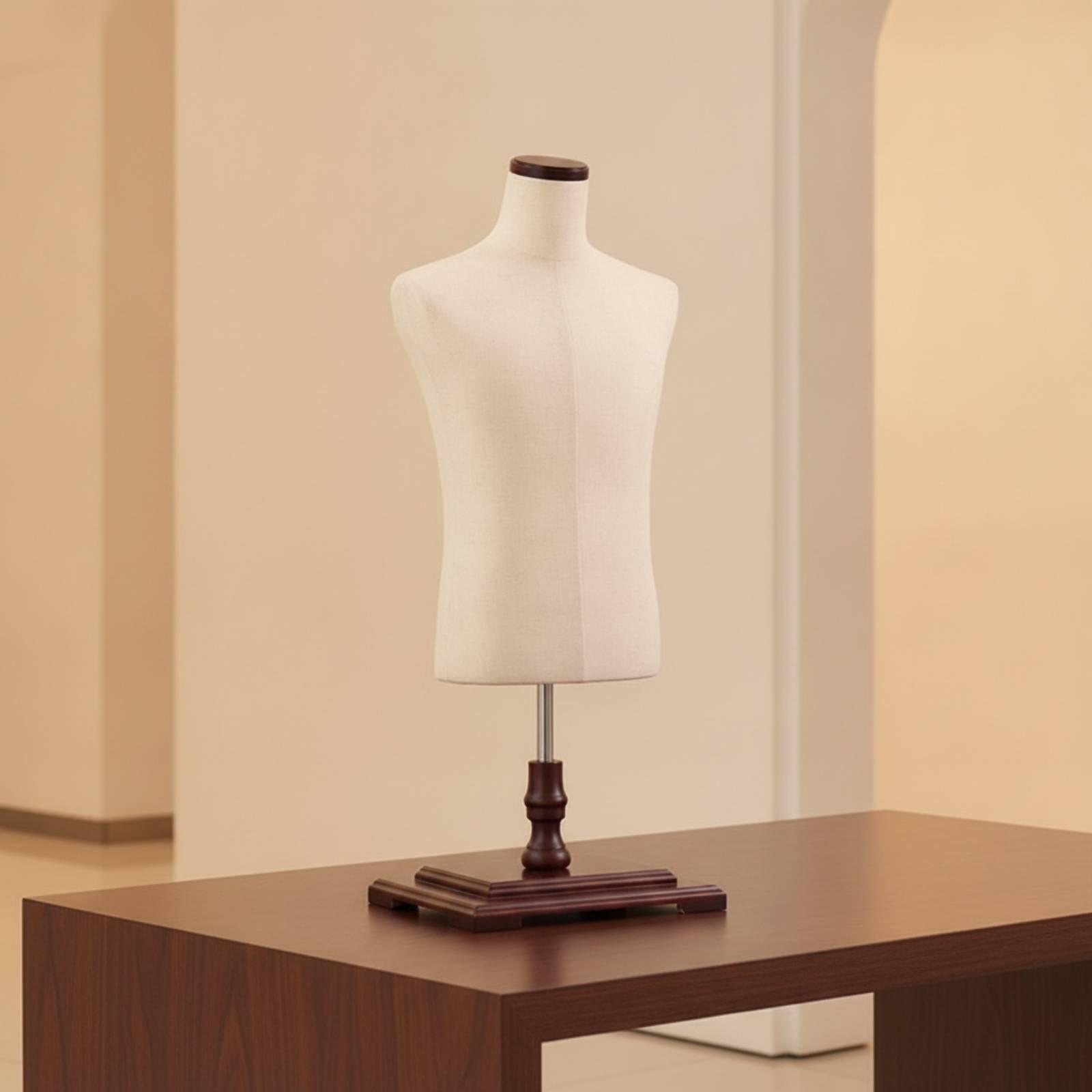 남성 반신 마네킹, 직물로 덮인 남성복 디스플레이 토르 - Dress Form Mannequin 리뷰 및 가격