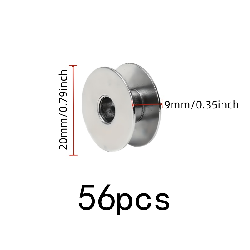 56개 금속 실 보빈, 의류 생산을 위한 부드러운 실  - Sewing Thread Production 리뷰 및 가격