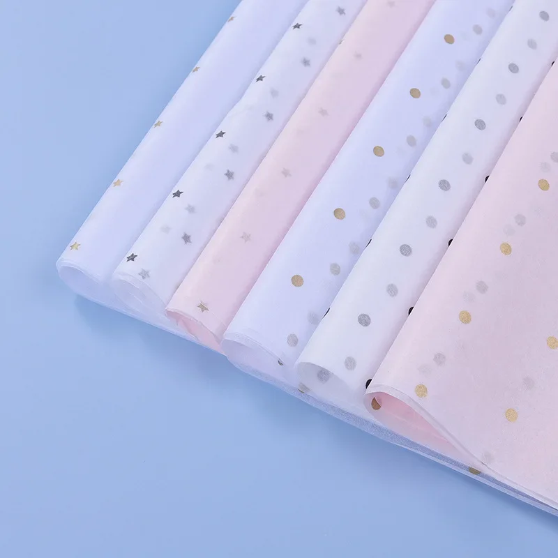 10 시트/많은 50*70 Cm 선물 포장지 DIY 수 - Pattern Tissue Paper 리뷰 및 가격